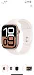 Смарт часы Apple Watch Series 10 sm 42 mm золотистый белый