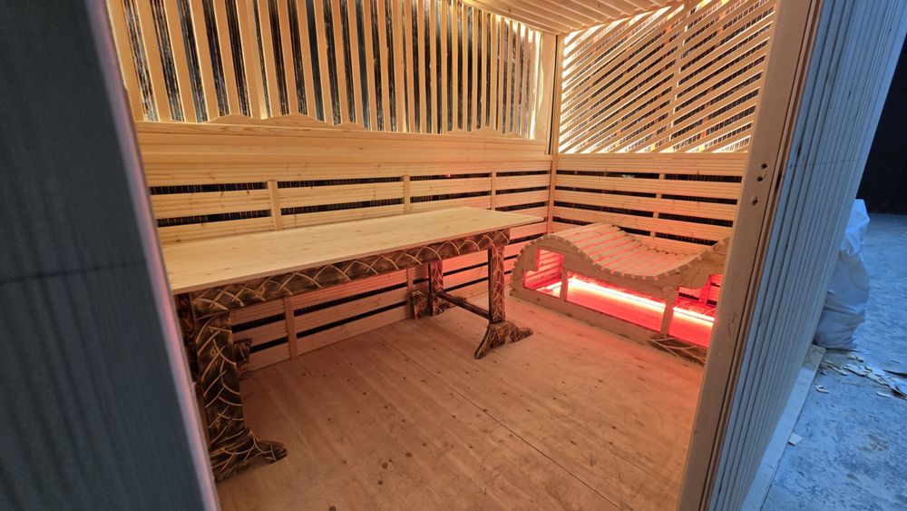 Инфракрасная кабина ( сауна 60°c)