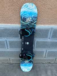 placa snowboard salomon liberty L135cm