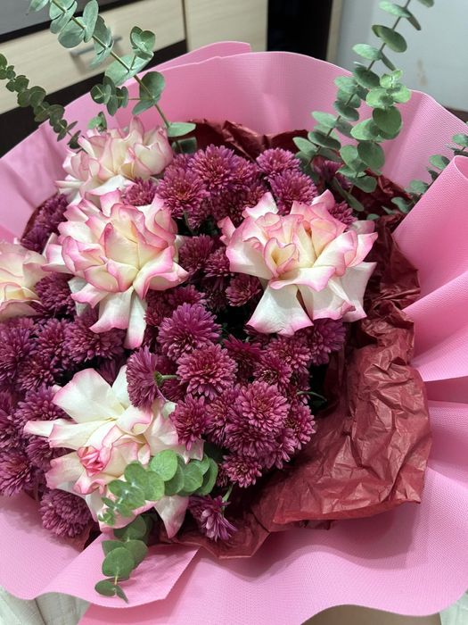 Цветы огромные очень красивый