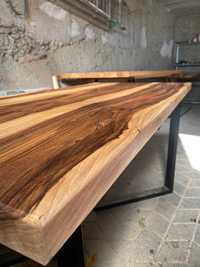 Blat  bucătărie lemn masiv (banc de lucru)