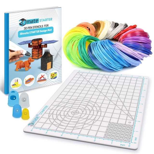 Pachet 3D Pen The Italian Home + set extins de filamente 110m