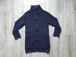 Jacheta tricotata VNECK - Made in Italy (80% wool) - Marimea 48 (M)
