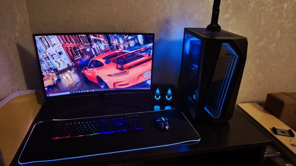 Игровой ПК ASUS 280hz, core i5 12400 в сборе,RTX 3070 аналог,Kaspi 24