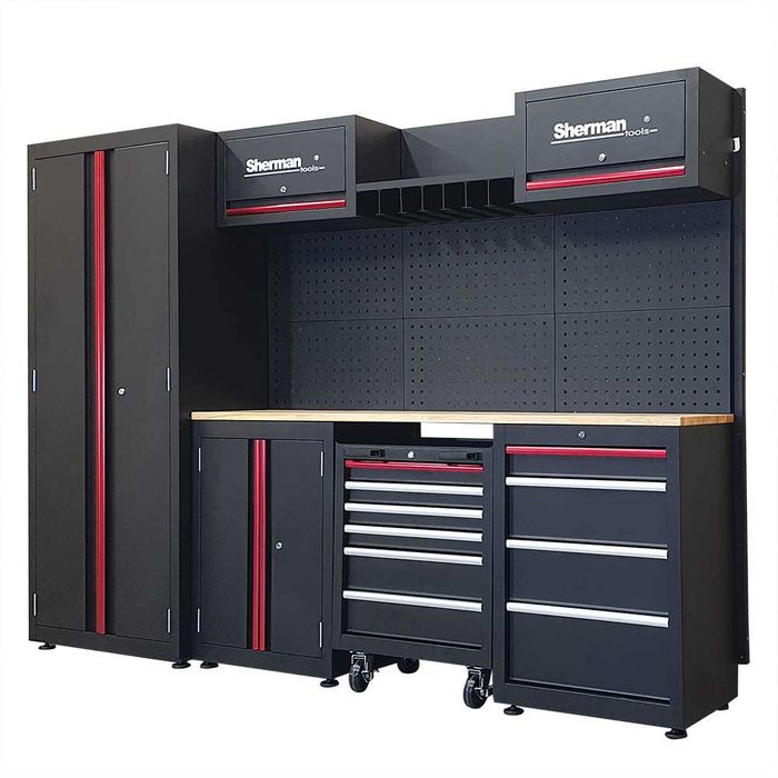 Mobilier metalic pentru atelier 14 piese