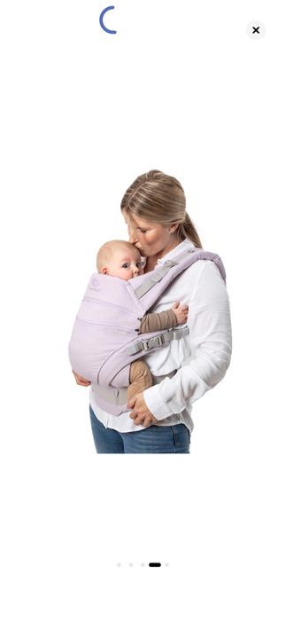 Marsupiu pentru bebelusi Manduca XT Lavender, pana la 20 kg, 3 pozitii