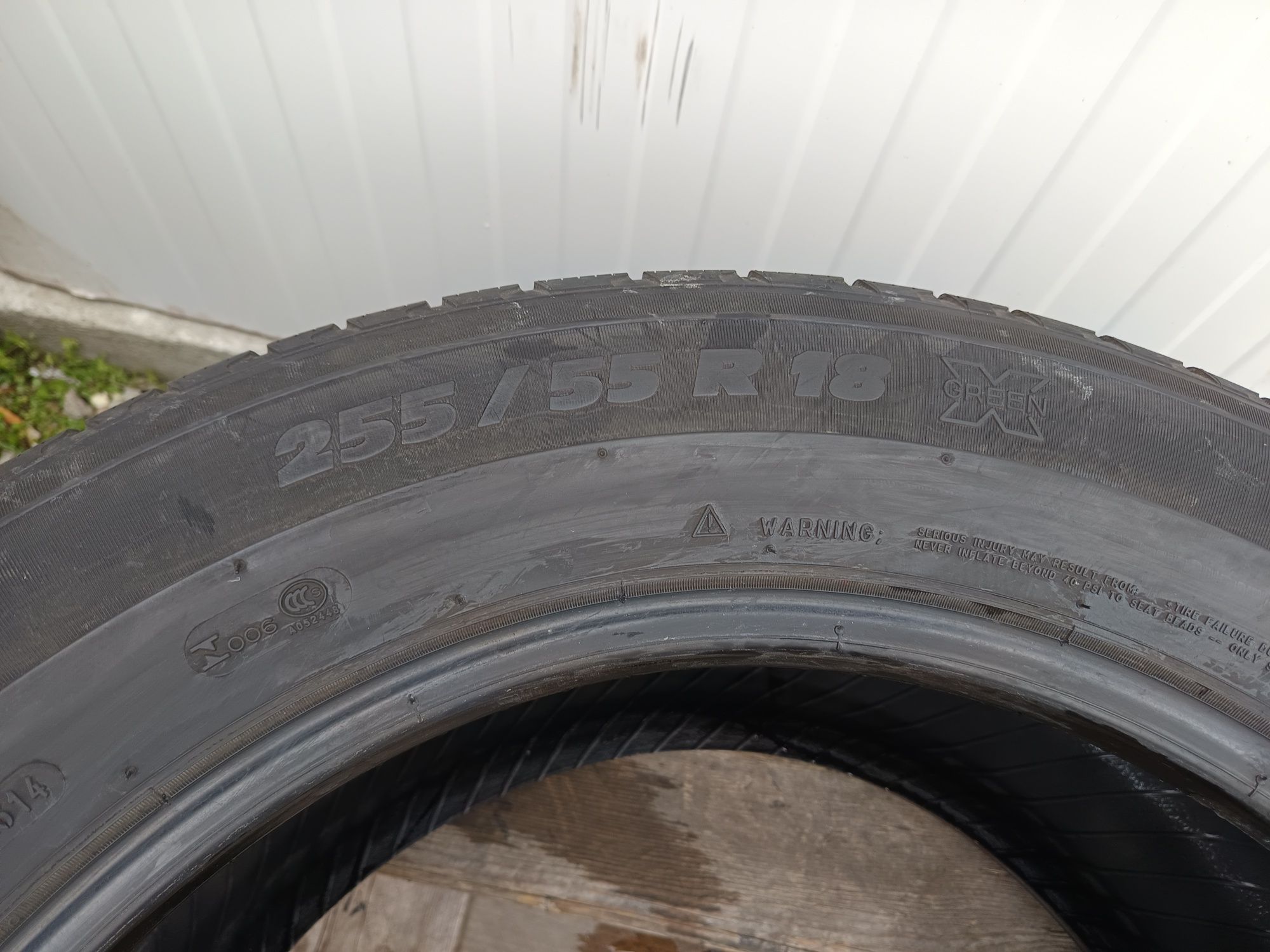 Летни гуми 255 55 R 18 MICHELIN Дот 1614