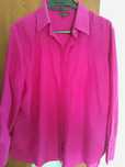 Cămașă damă fuchsia ,deosebită marca Massimo Dutti calitativă