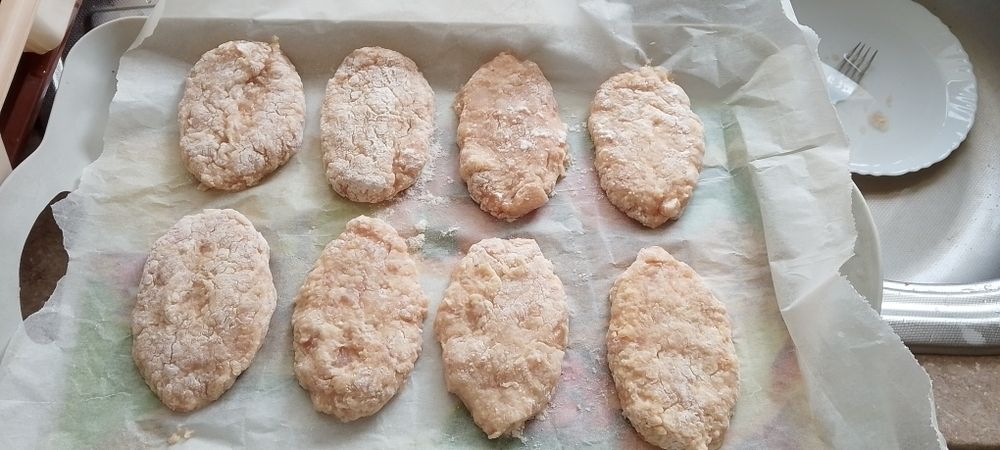 Домашние котлетки, заморозка