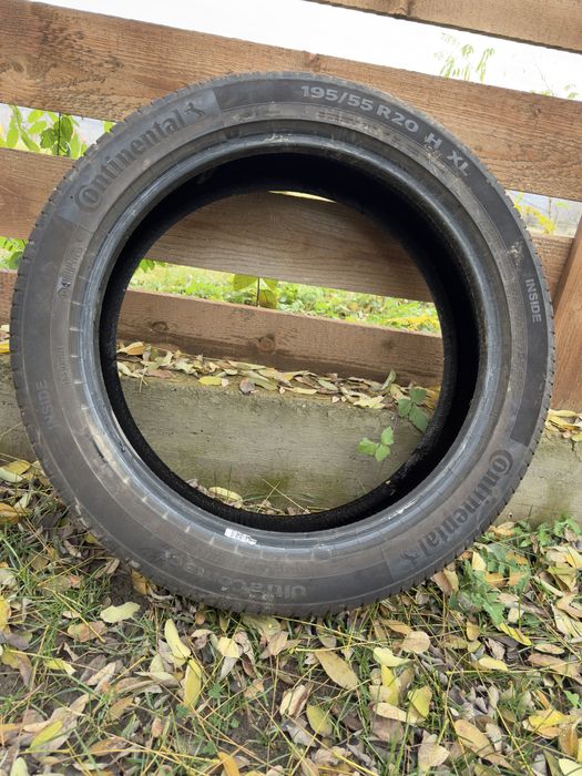 Anvelope Continental 195/55 R20 de vară – stare bună, uzură medie
