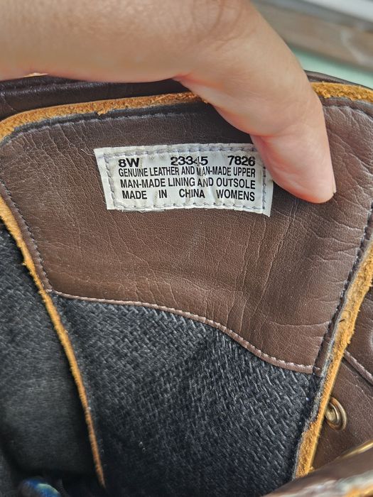 Timberland високи ботуши от кожа N39