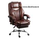 Scaun Birou Directorial Confortabil DHO 340 Piele Eco LIVRARE GRATUITA