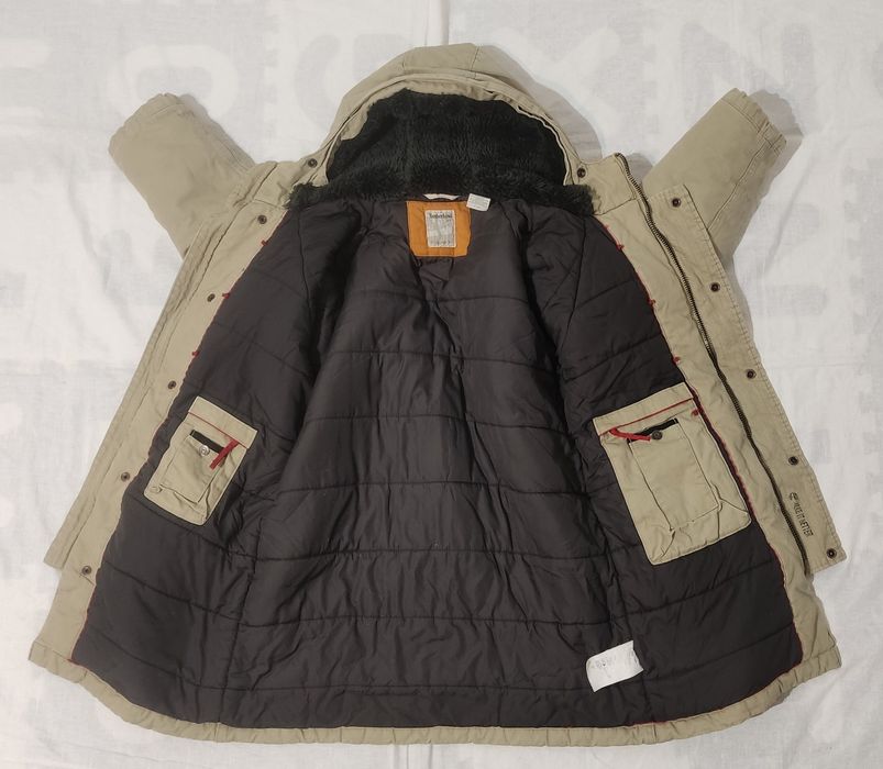 Geaca parka Timberland mărimea S/M bărbat groasa căptușeală iarna
