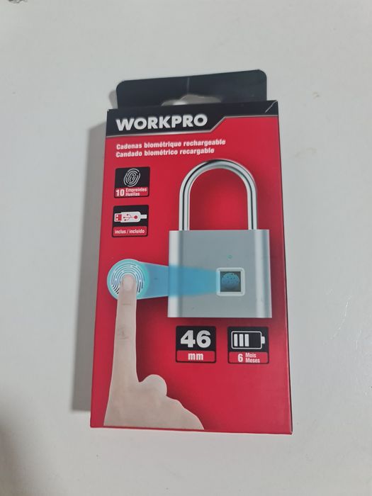 Lacăt cu amprenta digitală 46 mm