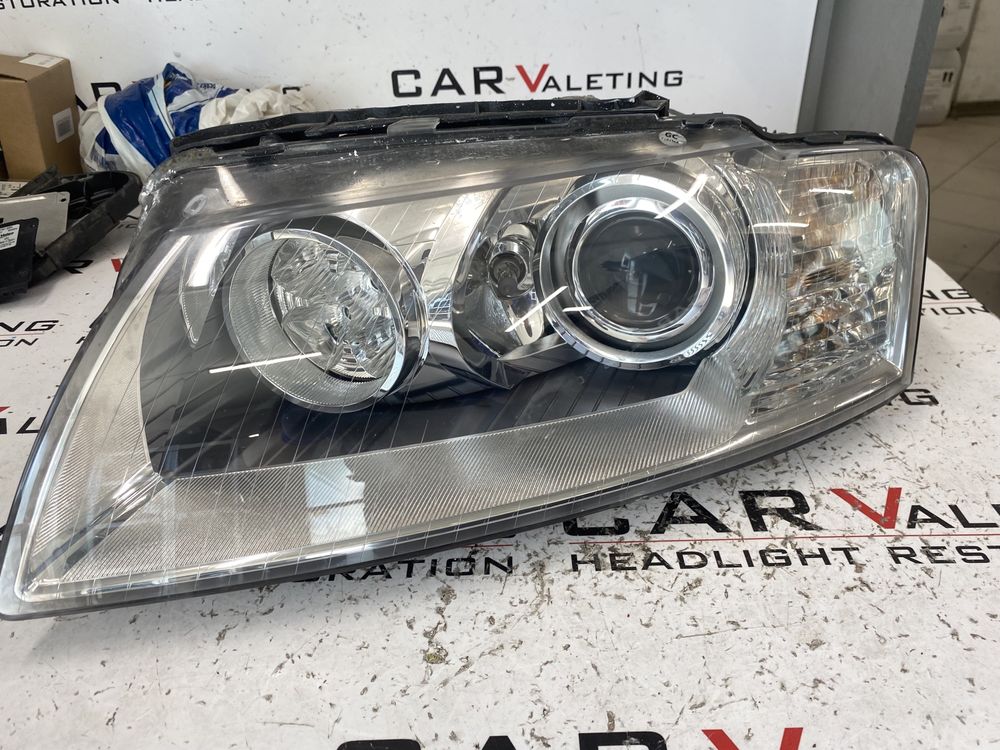 Фар фарове Audi A8 D3 S8 w12 facelift led far farove Ауди А8 Д3 С8