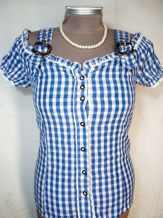 Camașa , Bluza pt Dirndl M/ 38-40 Rochie tiroleza sarafan bavarez