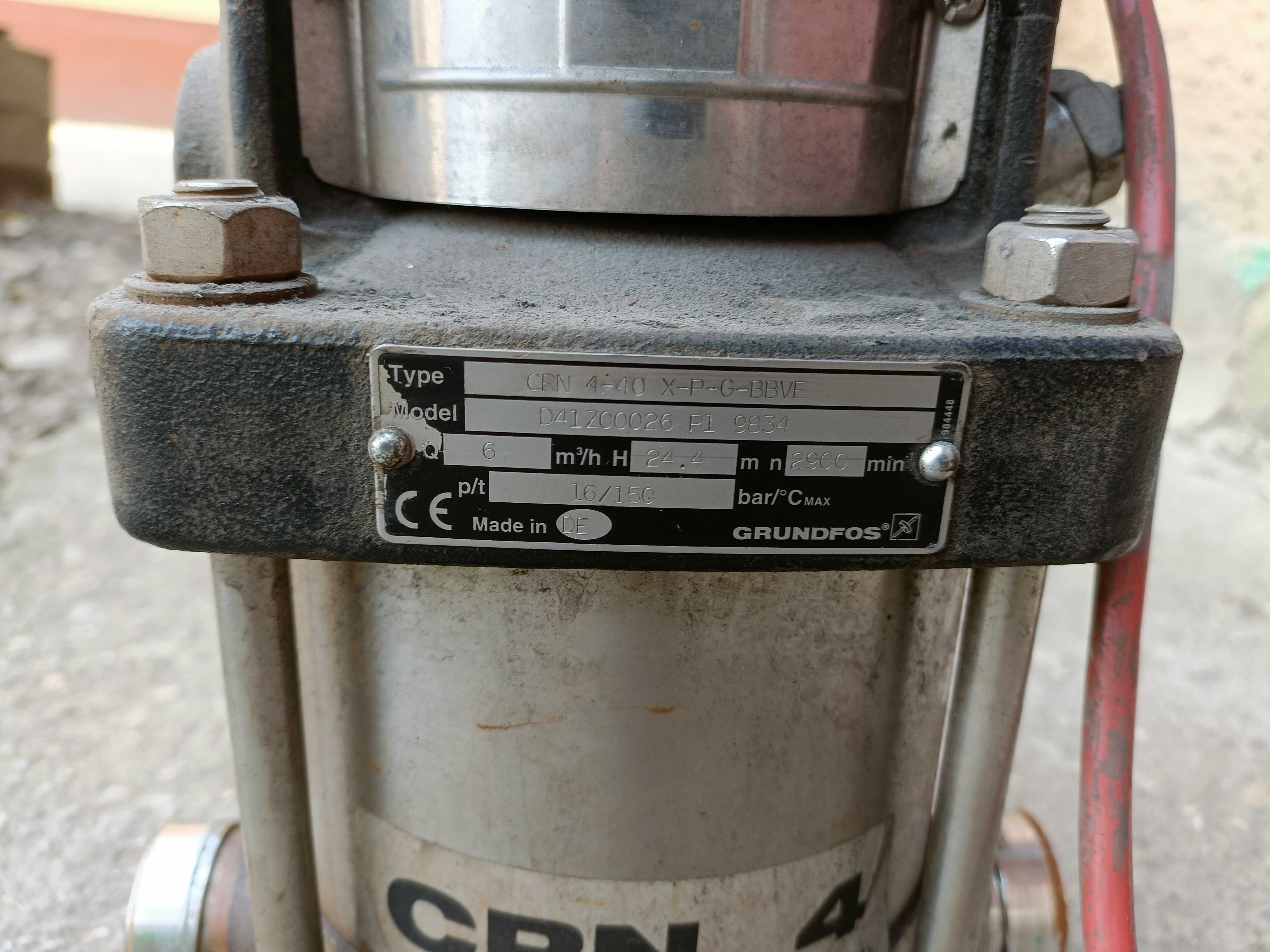 Pompa apa Grundfos CRN 4-40 X-P-G 380 V