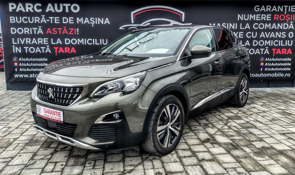 •Peugeot 3008 ALLURE~1.6D~Eu6~Automat~Garantie~Rate cu avan0•