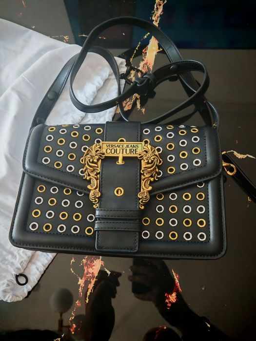 Geanta piele - Versace Jeans Couture