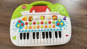 Orga pian copii Simba , cu sunete 6animale, 8 instrumente, impecabil