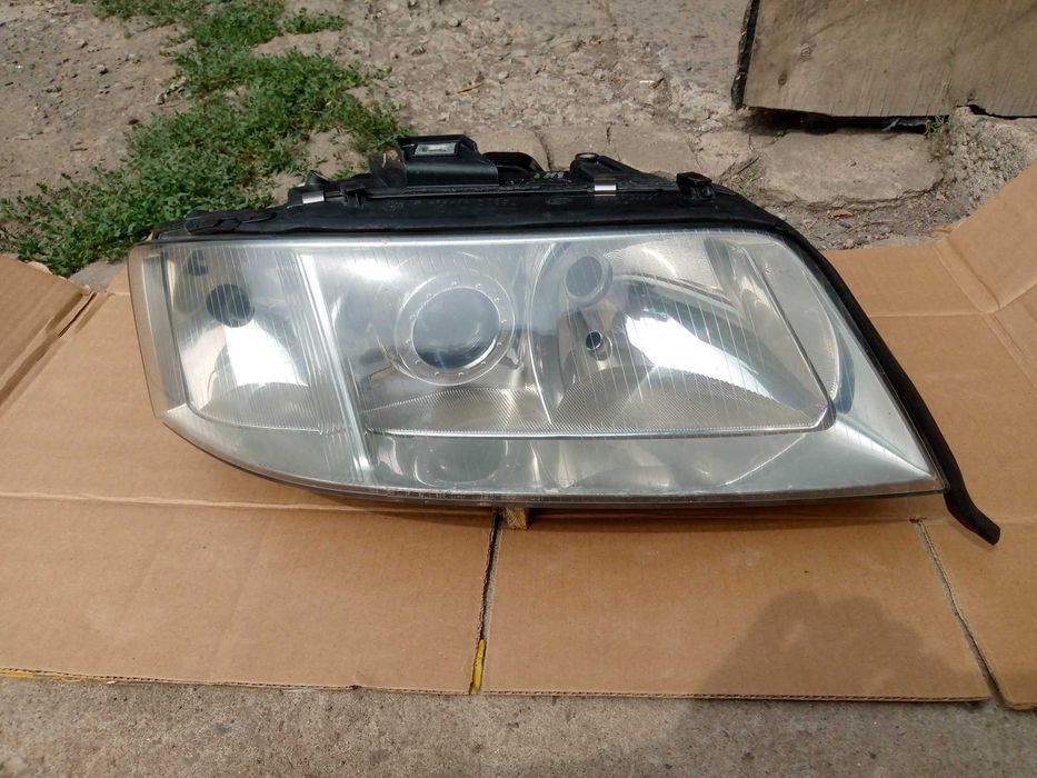 Правая фара Hella Audi A6 C5 Дорестайлинг и другие запчасти по кузову