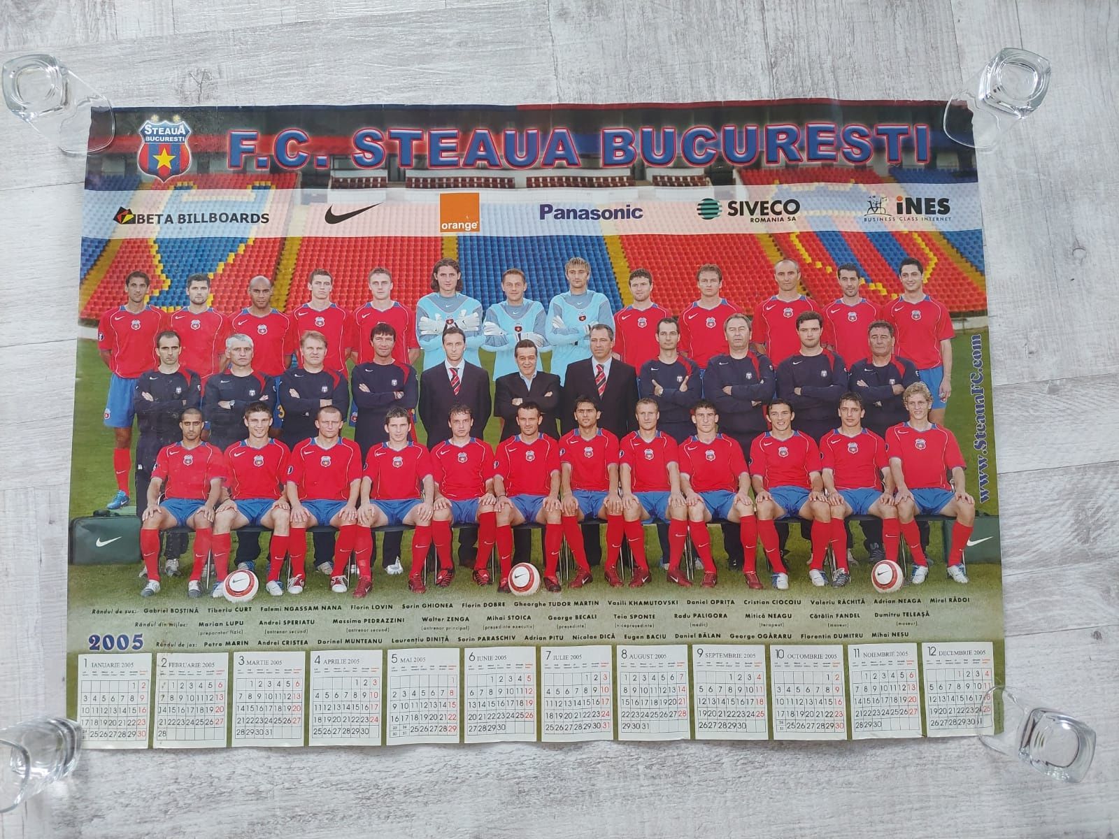 Calendar Steaua 2005