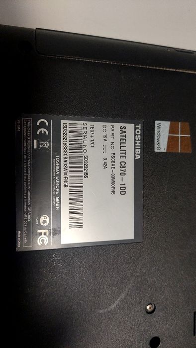 Laptop Toshiba Satellite