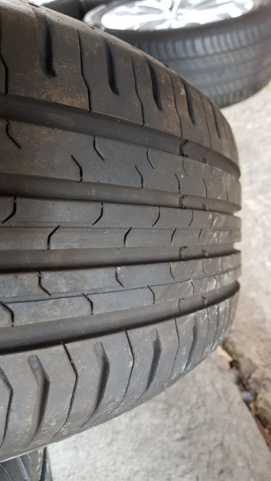 4бр. оригинални джанти Audi 16" 5x112 | летни Continental 205/60/16