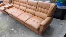 Canapea de piele design Chesterfield