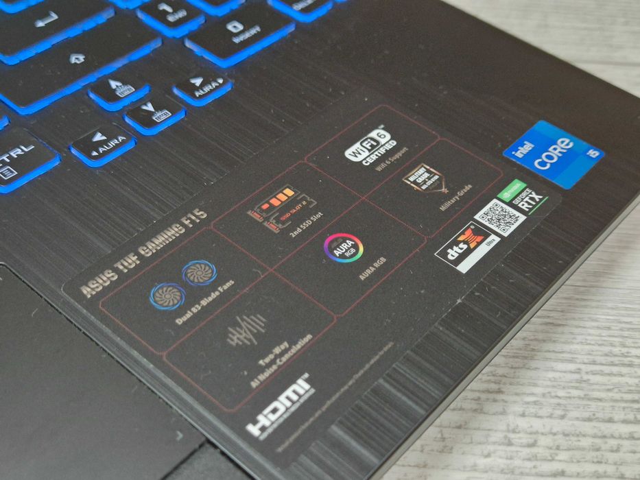 i5|RTX3050|16RAM|512GB SSD|IPS 144Hz лаптоп TUF asus laptop gaming