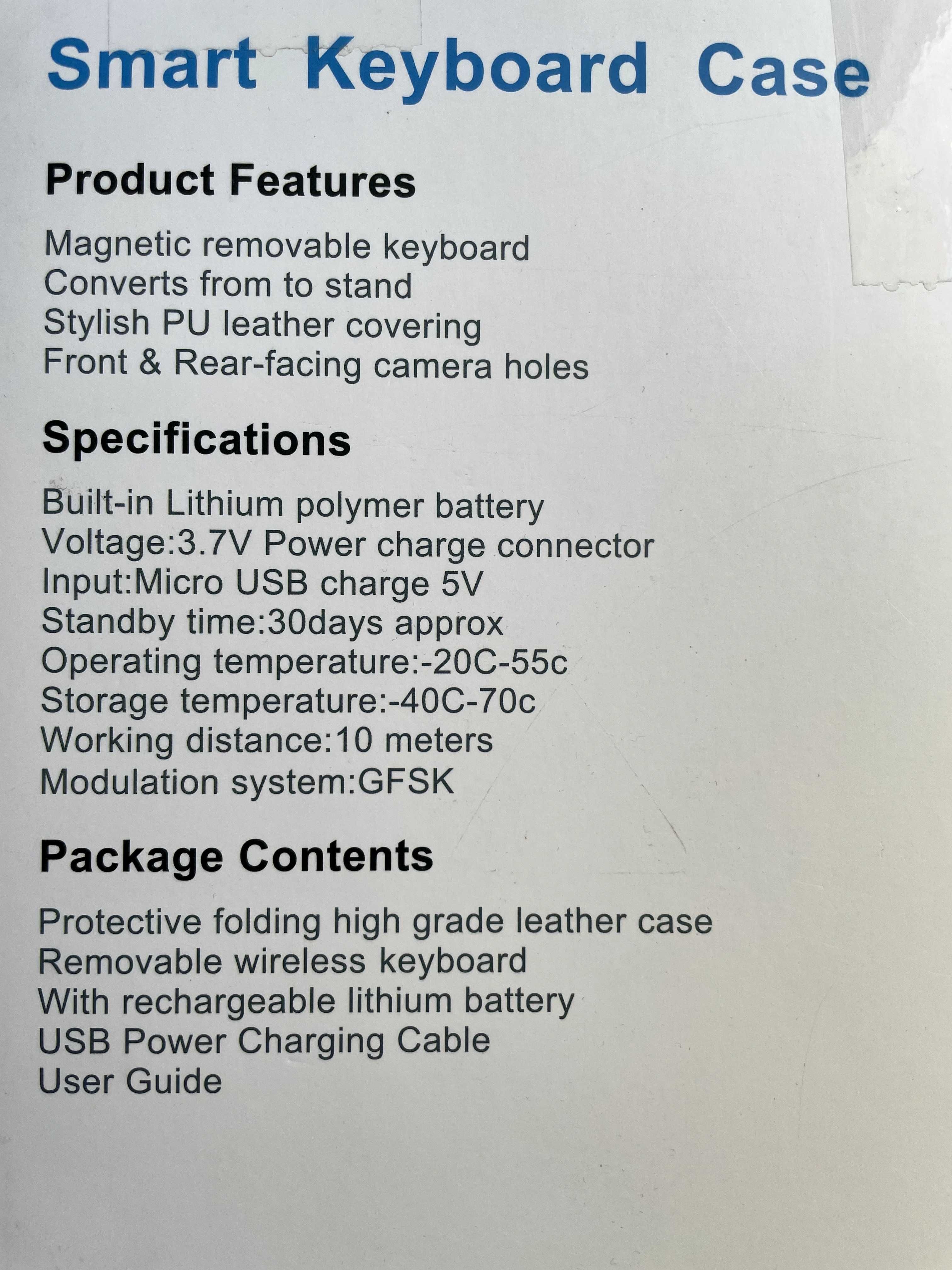 Smart Keyboard Case за iPad Pro 11/Air 10.9 - чисто ново