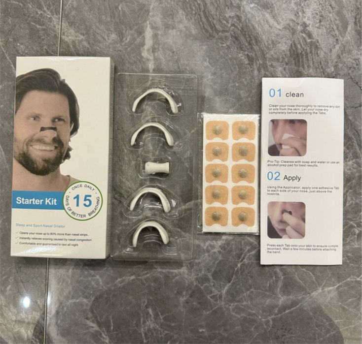 dilator nazal magnetic alb