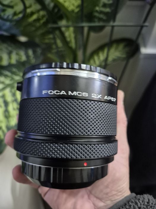 Obiectiv Super Multi Coated Takumar 6x7 300mm f4 si extender 2x