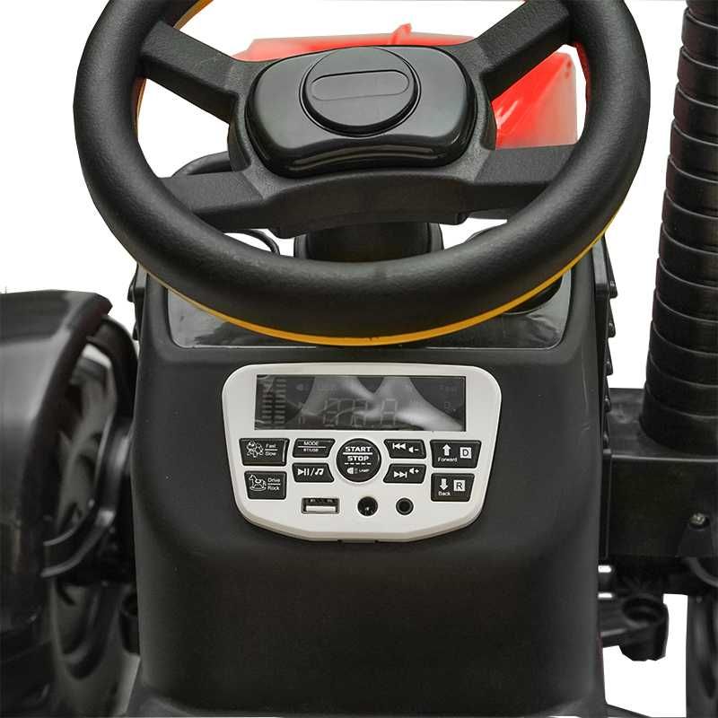 PROMOTIE Tractor electric cu remorca telecomanda  1980x610x650mm