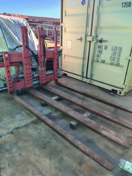 Linde furci hirdraulice stivuitor DURWEN SPK-C2  240cm Ansamblu furci hidraulice pentru 4-6 paleti 5-7 TONE DURWEN SPK100-C2