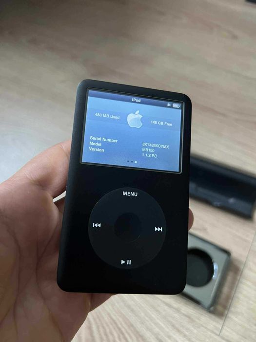 Apple Ipod Classic 160GB ca nou,HDD fara baduri(vezi foto) baterie ok