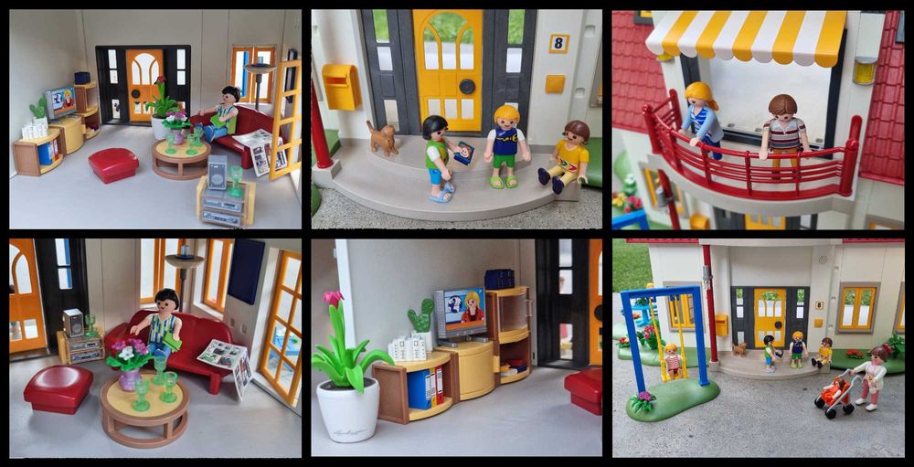 Casa mare colectie vila Playmobil 4279, contine 10 seturi