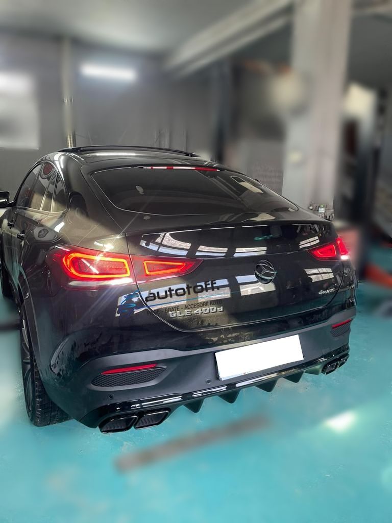 Difuzor pentru Mercedes GLE Coupe C167 (2019+)  63 AMG Black Design