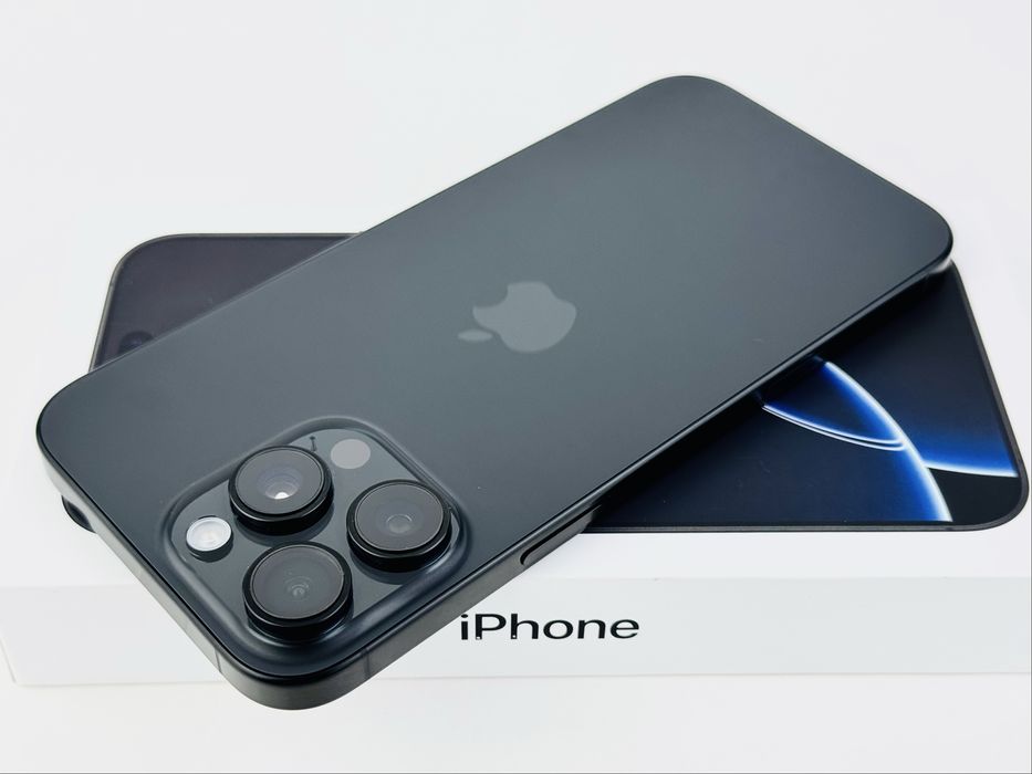 НОВ! Apple iPhone 16 Pro Max 256GB Black Titanium Гаранция!