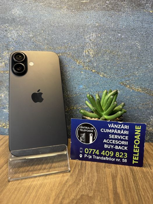 Iphone 16/128Gb/Garantie 2Ani Centrul de Telefoane/Rate