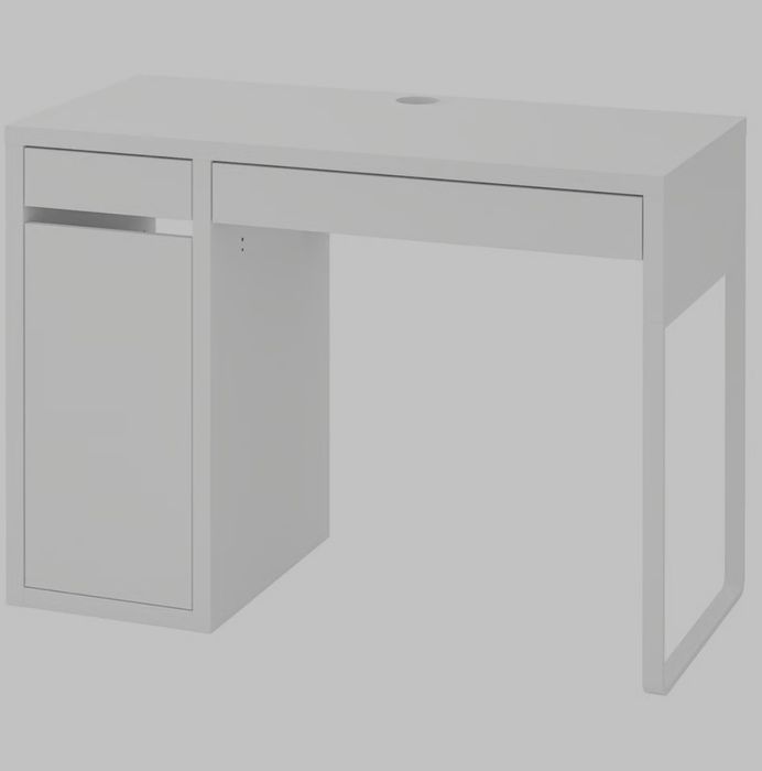 Vand birou alb IKEA