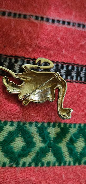 brosa fluture din argint lucrata manual + bonus