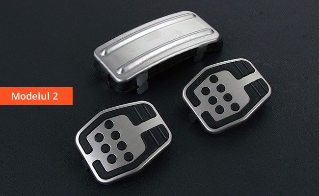 Ornamente INOX pedale (7 modele) - Ford Focus, C-Max, Fiesta, Kuga