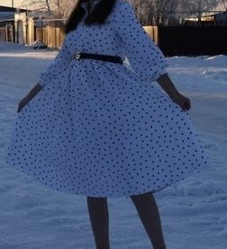 Белое  платье...