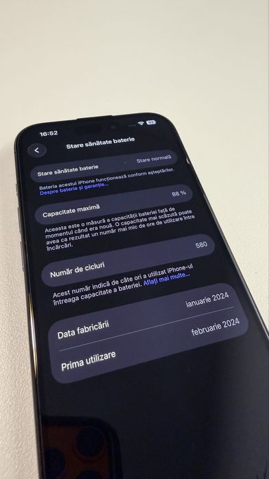 Iphone 15 Pro 128Gb Garantie