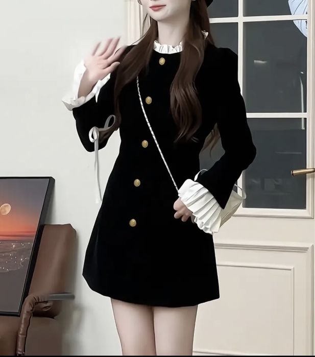 Платье с завязками