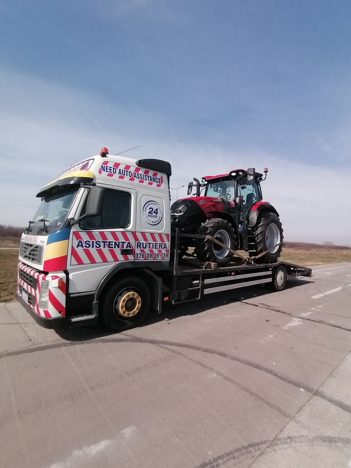 Tractari auto Camioane,transport utilaje grele buldo,taf,vola etc