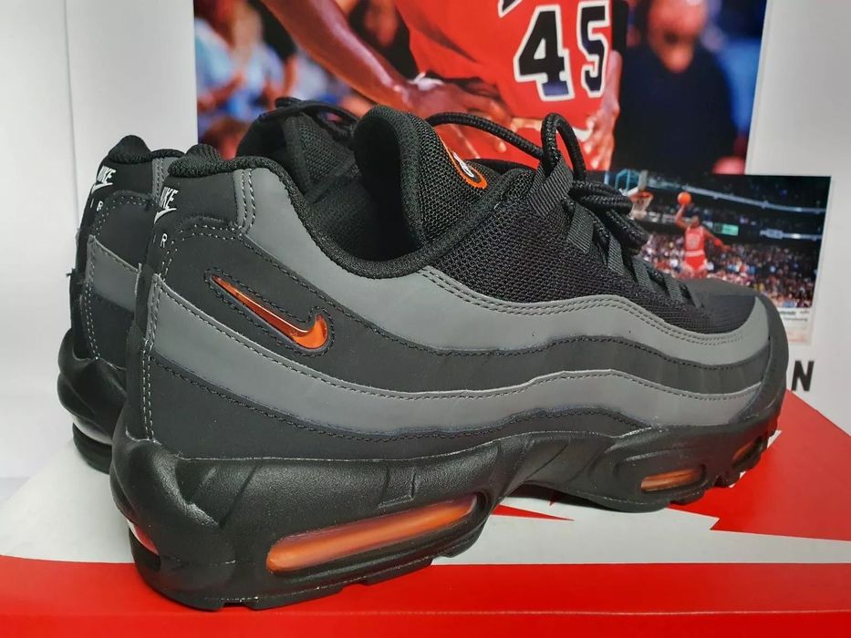 Оригинални Nike Air Max 95 ‘Black / Gray / Safety Orange’