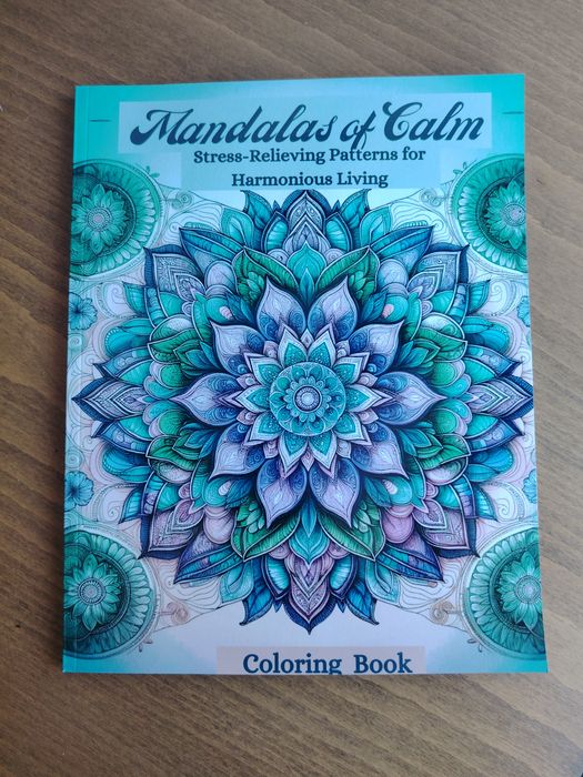 Антистрес Книга за Възрастни - Оцветяване на Мандали