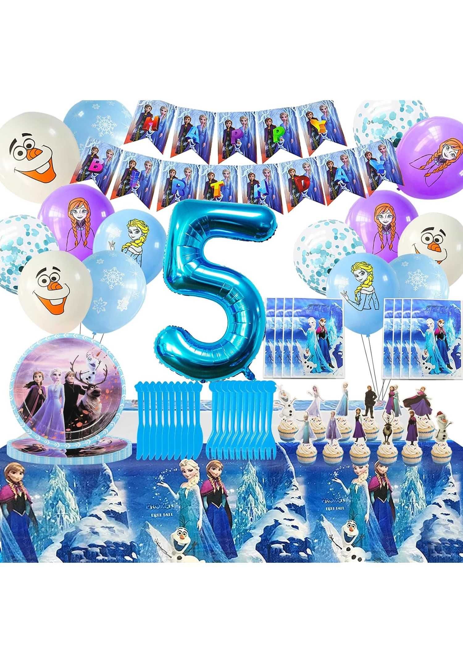 Set baloane aniversare, Jungle, Frozen, Mario, 30ani, fete/baieti,